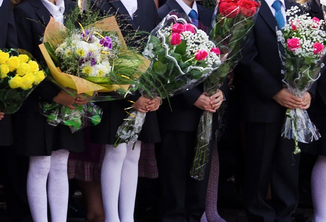 Российских школьников оставили без линеек 1 сентября