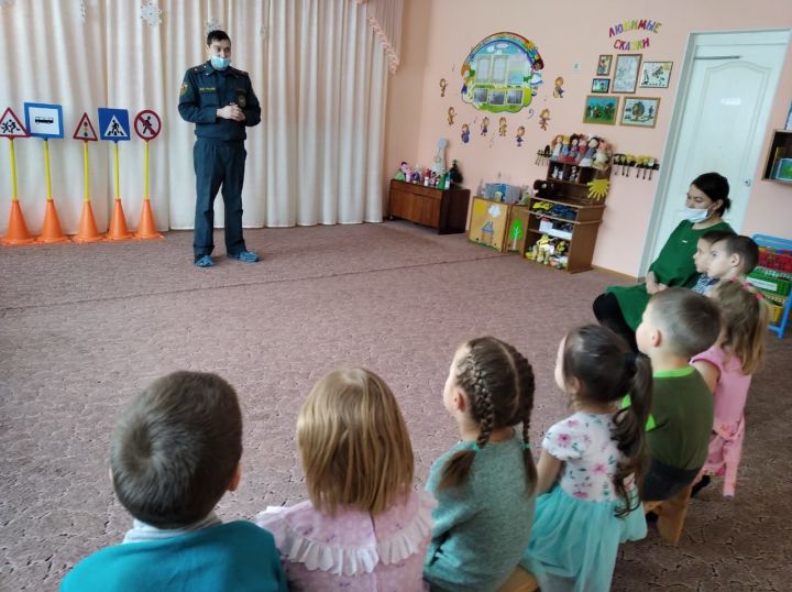 В Мало-Уруссинском детском саду проведена плановая проверка по пожарной безопасности