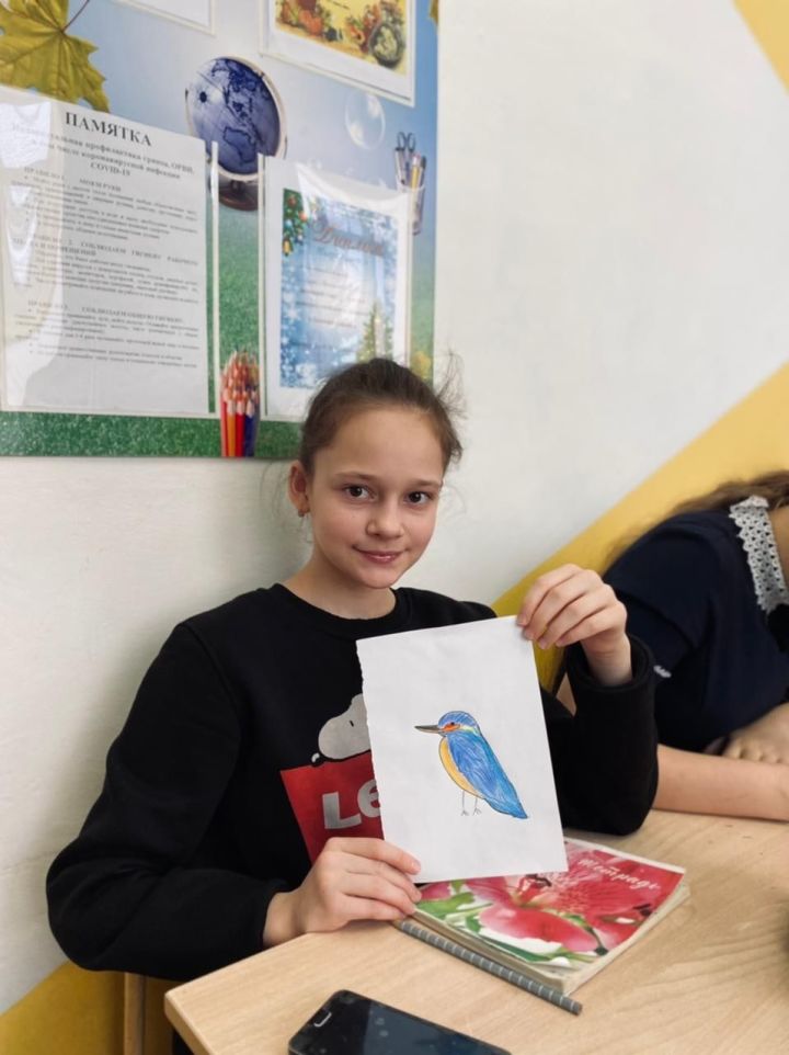 В рамках недели биологии и химии в 6 классах Уруссинской школе №2&nbsp;прошёл конкурс рисунков "Самые красивые птицы"