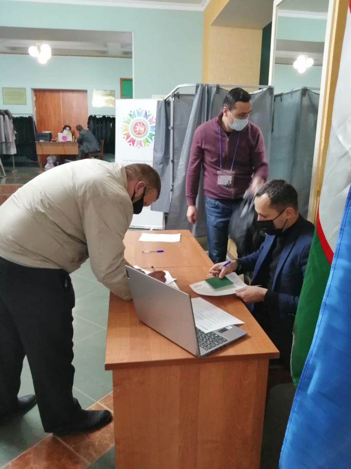 В Ютазинском районе выбирали Президента Узбекистана