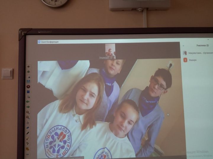 Отряд "SaMoSтоятельные-дети" "Уруссинская гимназия" принял участие в Республиканской акции "Игры равных возможностей"
