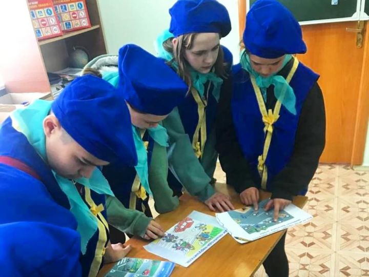 В Татарстане ЮИДовцы проводят интерактивные уроки по ПДД