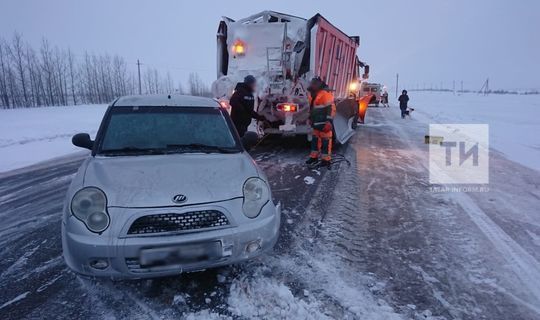 В Татарстане спасли 2 женщин с собаками, которые замерзали в заглохшем авто