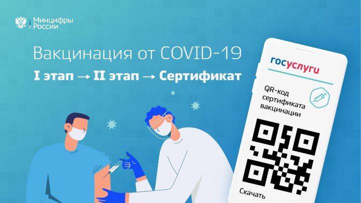 Упрощено получение сертификата вакцинированного от COVID-19