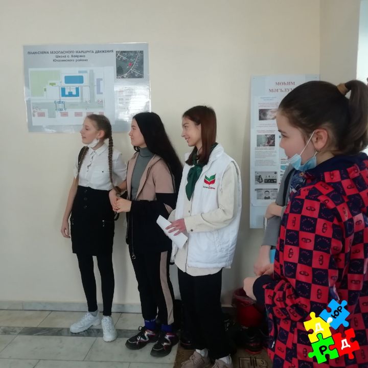 Сегодня, 24 марта в Байрякинской школе прошёл 10 слёт активистов детского движения «Мы едины»