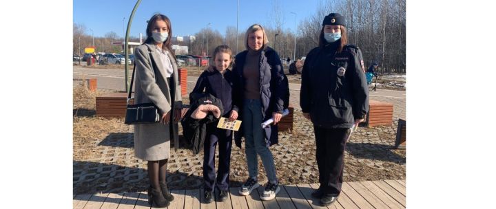 Сотрудники Госатоинспекции проводят в парках и скверах Татарстана ликбезы по дорожной безопасности