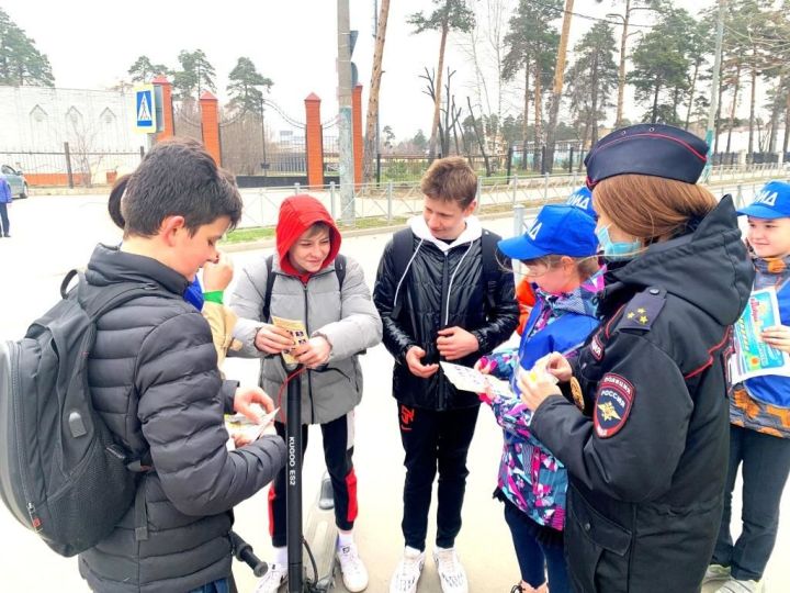 В Татарстане «юидовский десант» провел ликбез для пешеходов&nbsp;