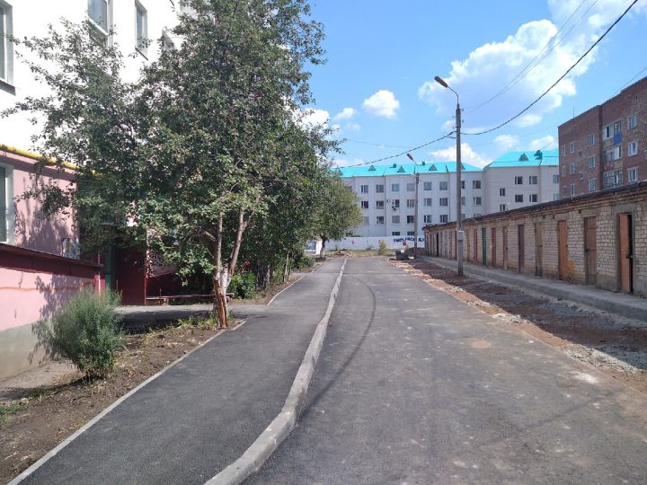 В Ютазинском районе продолжается благоустройство дворов по Президентской программе "Наш двор"