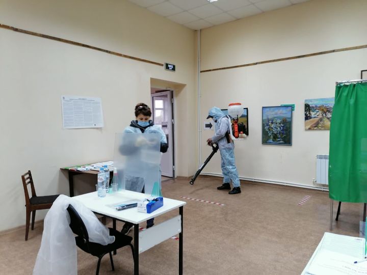 В первый день выборов в Госдуму жители Ютазинского района  голосовали активно