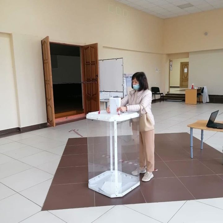Выборы в Ютазинском районе: на голосование всем коллективом