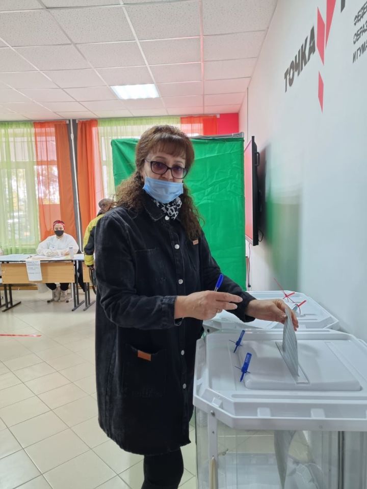 В Ютазинском районе начался основной день голосования