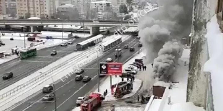 В Казанском магазине случился пожар