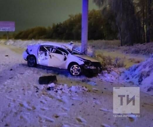 В Татарстане ремни безопасности спасли жизни водителю и пассажирам