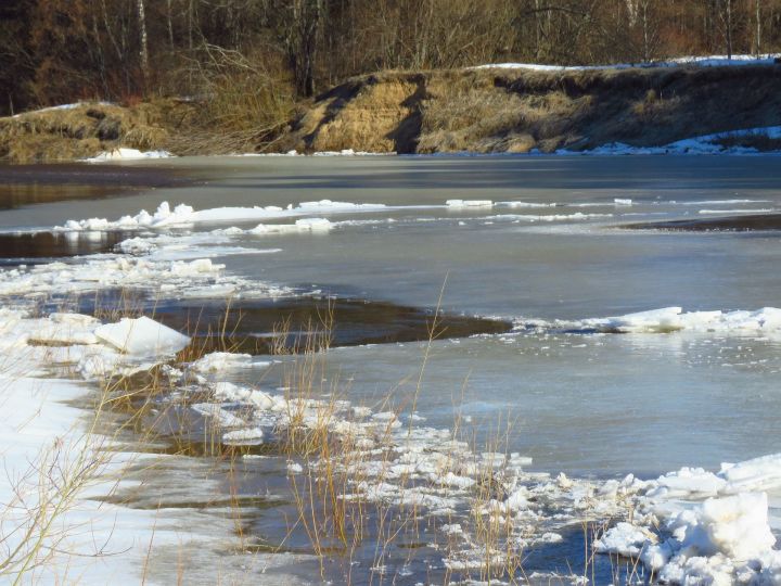 В Татарстане уровень воды за сутки в реках очень резко поднялся