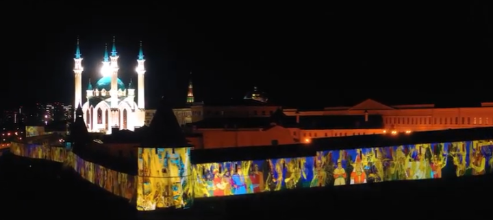 К 1100-летию принятия Ислама Волжской Булгарией 20, 21 мая в Болгарах показывают уникальное световое шоу