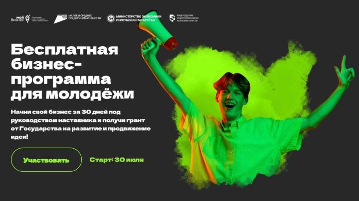 Молодежь Татарстана получит финансовую поддержку от государства на реализацию своих бизнес-проектов