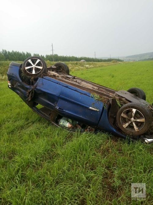 В ДТП в Азнакаевском районе погибла женщина