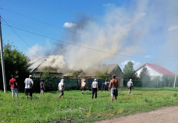 В селе Каракашлы Ютазинского района на пожаре погиб хозяин дома