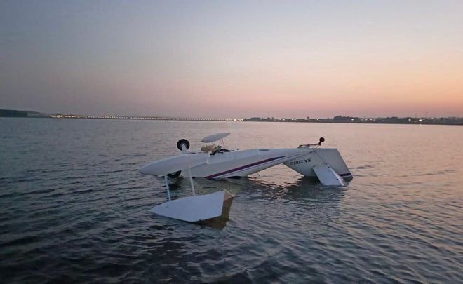 В Татарстане в реку Мензеля  упал самолет