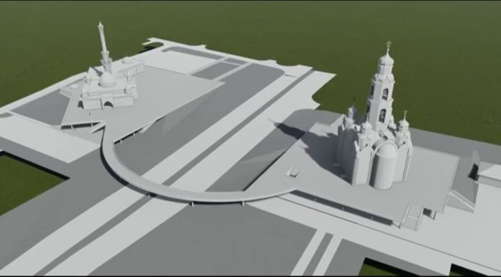 В Нижнекамске собираются построить на въезде в город православный храм и мечеть
