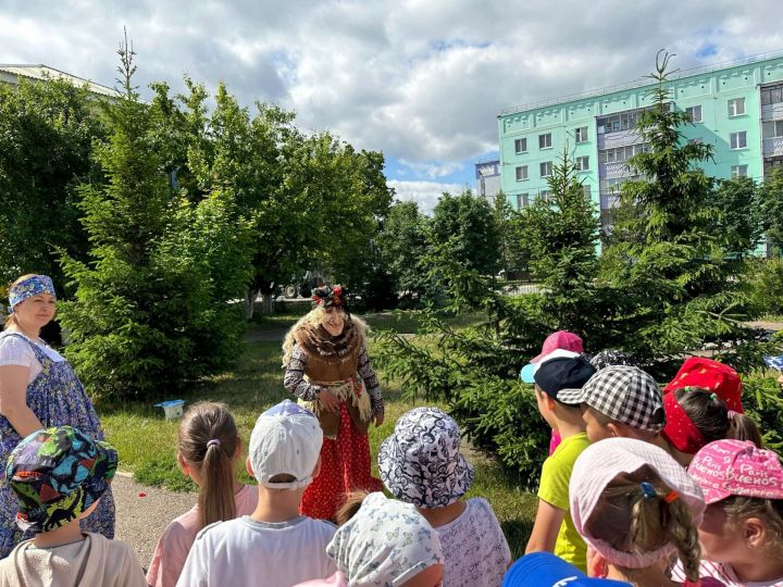 Накануне Дня России в детском саду прошел праздник – квест, посвященный этому событию