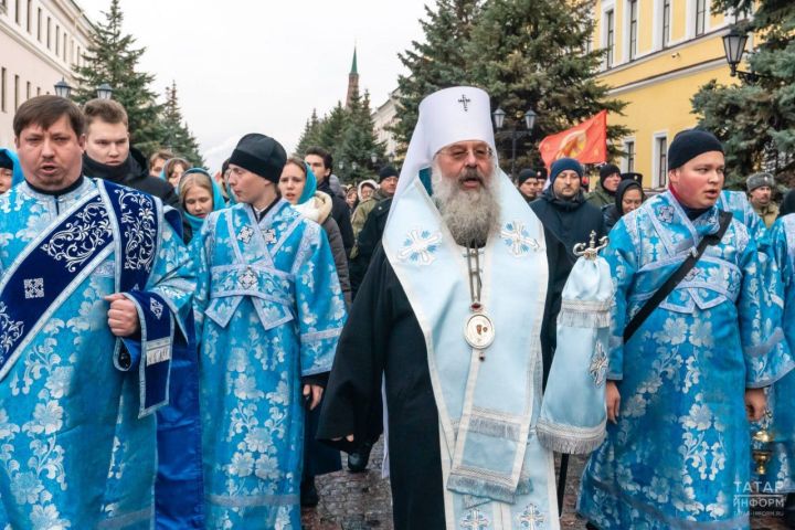 Крестный ход с Казанской иконой Божией Матери прошел в столице Татарстана