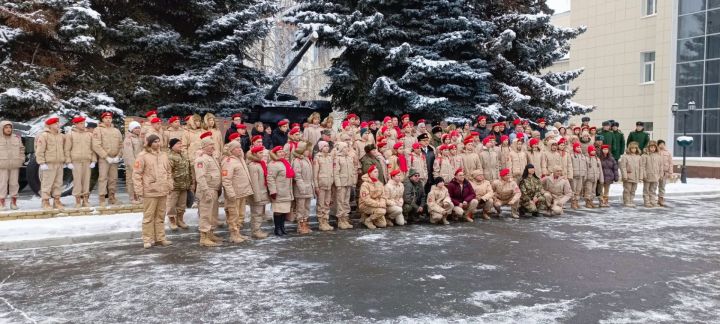 На базе Казанского высшего танкового командного училища проходил Х слет регионального отделения «Юнармия»