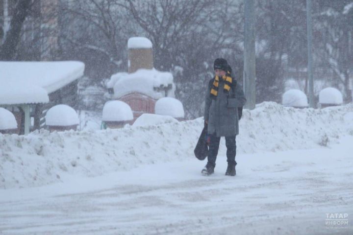 В Татарстане в воскресенье, 22 декабря, ожидается ухудшение погодных условий