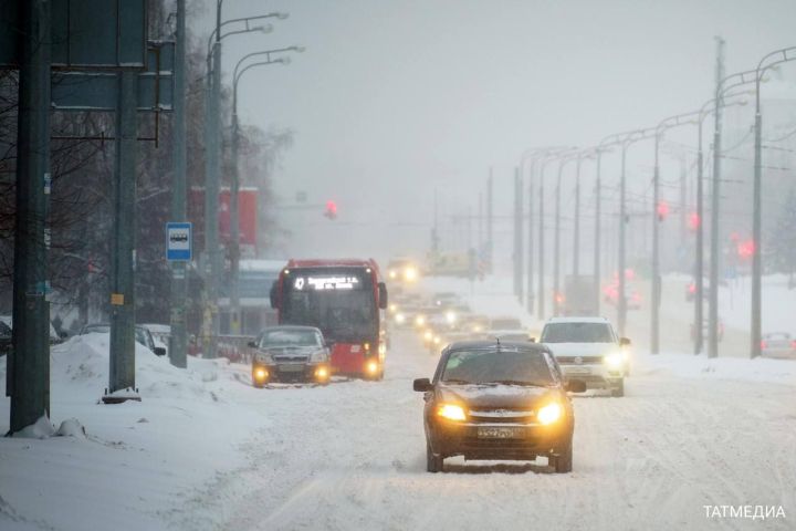 «Автодор» предупредил о резком ухудшении погоды в Татарстане