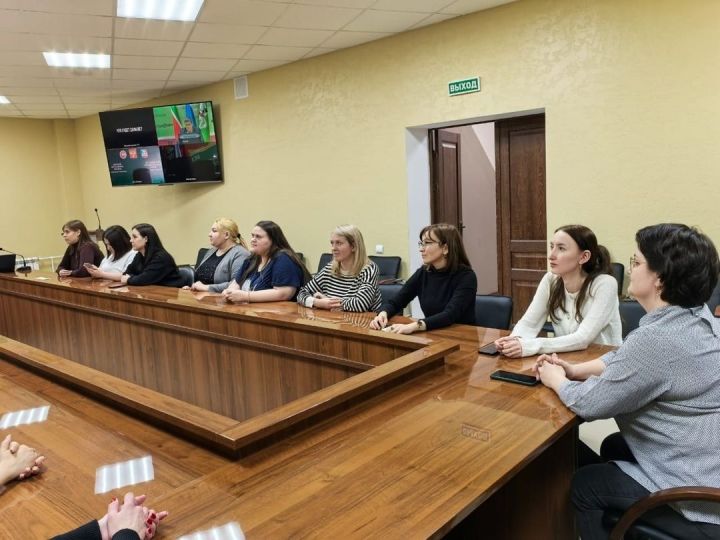 Молодежь Ютазинского района приняли онлайн  участие на коллегии Министерства по делам молодежи РТ