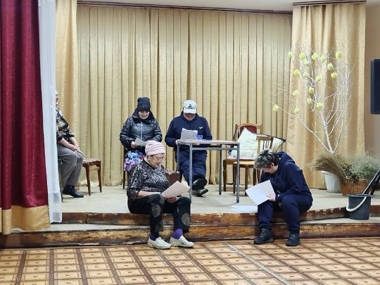 Театральный коллектив Дым-Тамакского СДК снова в деле!