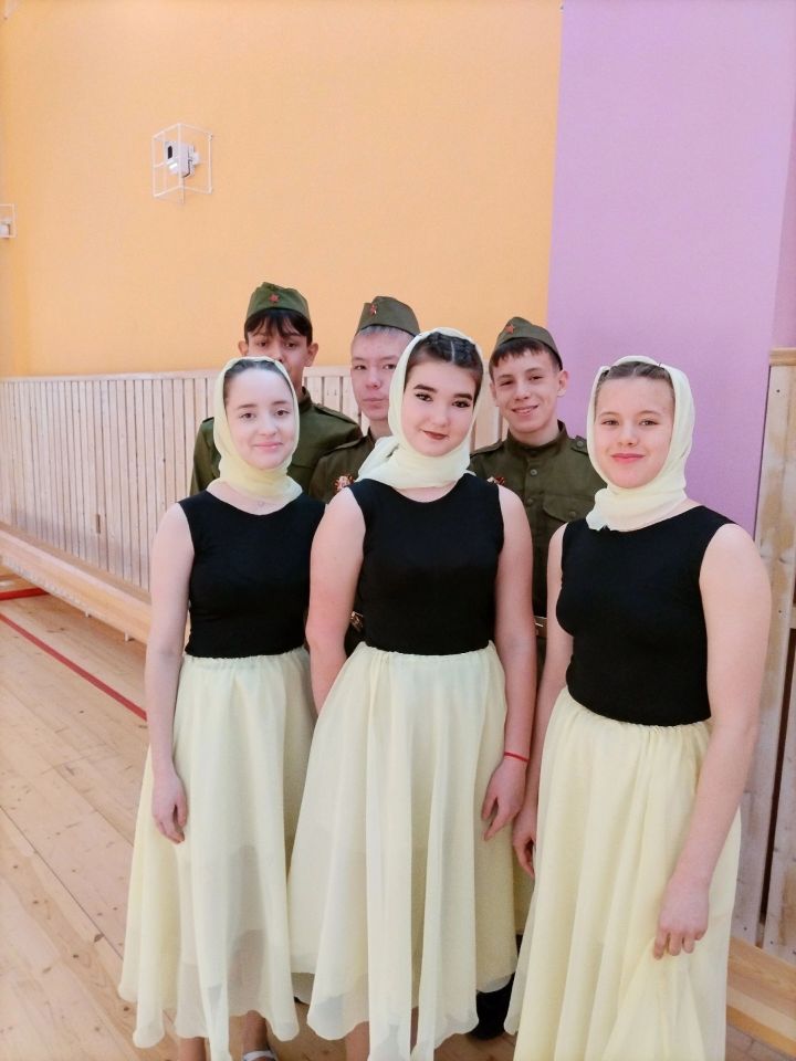 Дымтамакские юнармейцы приняли участие в III районном балу