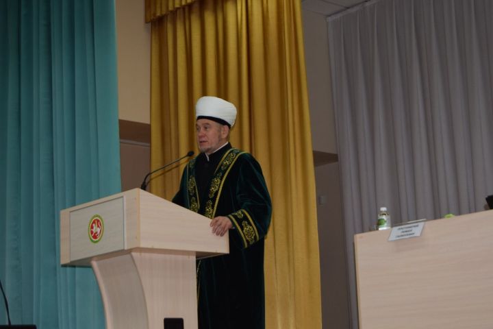 Ютазинский район посетил муфтий Татарстана Камиль-хазрат Самигуллин