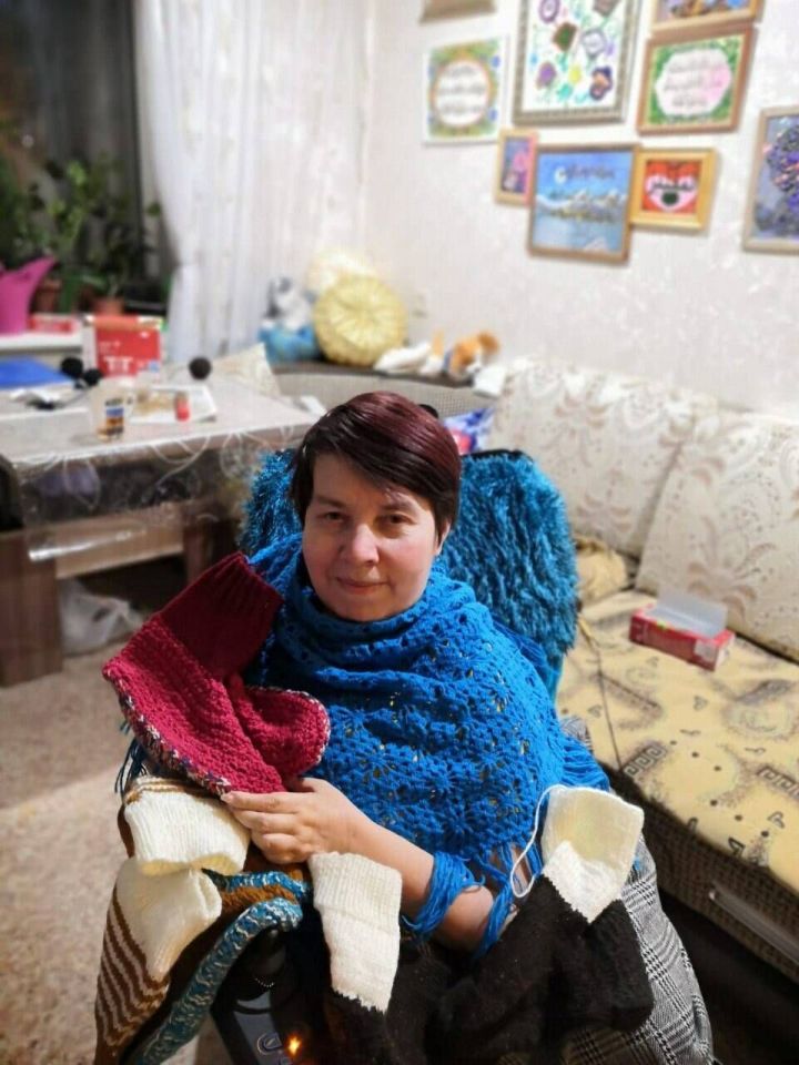 За спицы взялись даже мужчины