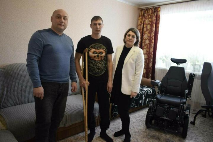 Баулы районында махсус хәрби операция ветеранының фатирында уңайлыклар тудырганнар