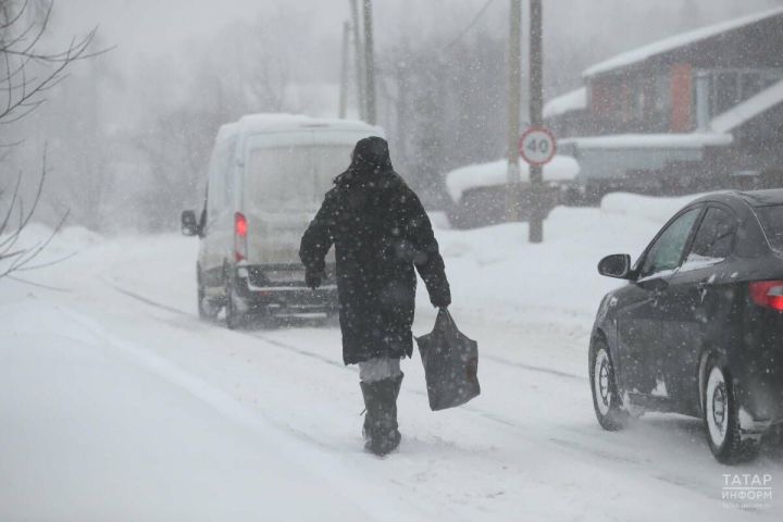 В Татарстане ожидаются обильные снегопады в конце февраля