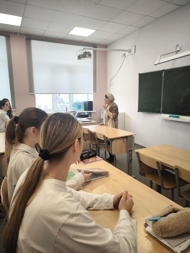 Профориентационная встреча в Уруссинской школе № 2: шаг к успешному будущему