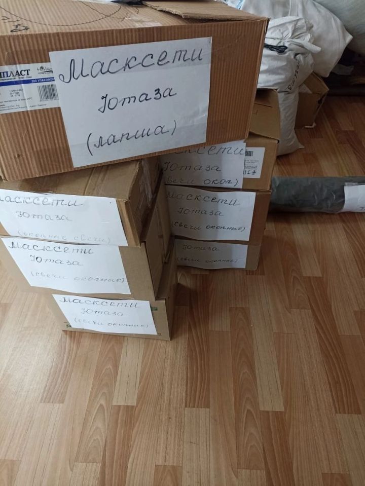 Волонтеры из Ютазы доставили гуманитарный груз в Уруссу для бойцов в зоне СВО