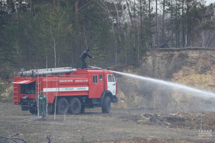 Штормовое предупреждение о лесных пожарах