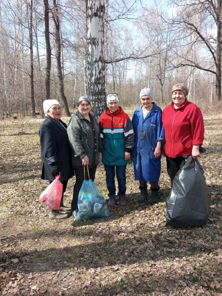 В честь 80-летия Победы в Каклы-Куле прошел экологический субботник