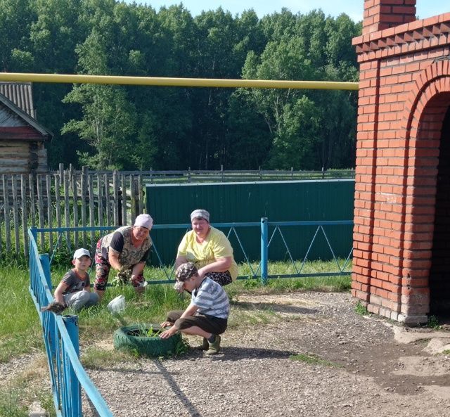 Экологический час в деревне Кряш-Буляк