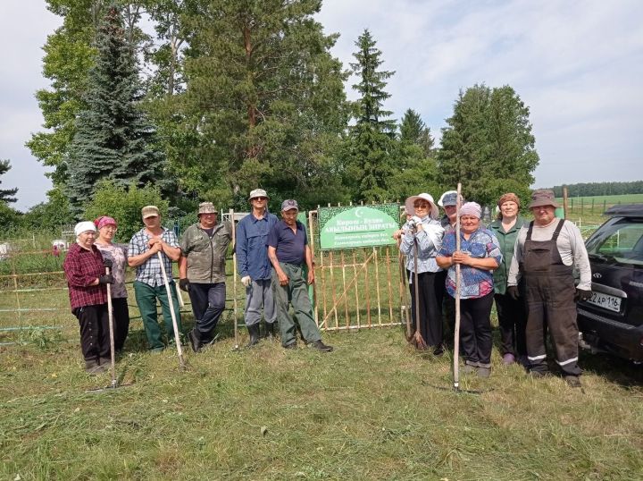 «Вместе — мы сила!» Волонтёрская акция в селе Кряш-Буляк