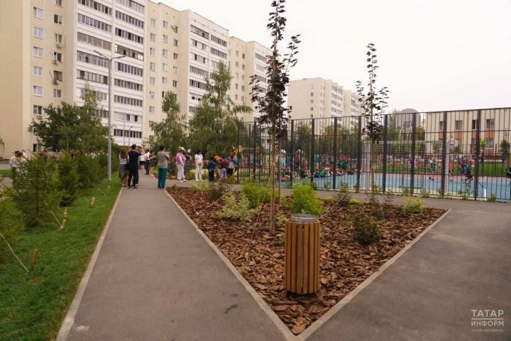 Программа «Наш двор» в Татарстане выполнена на 63%