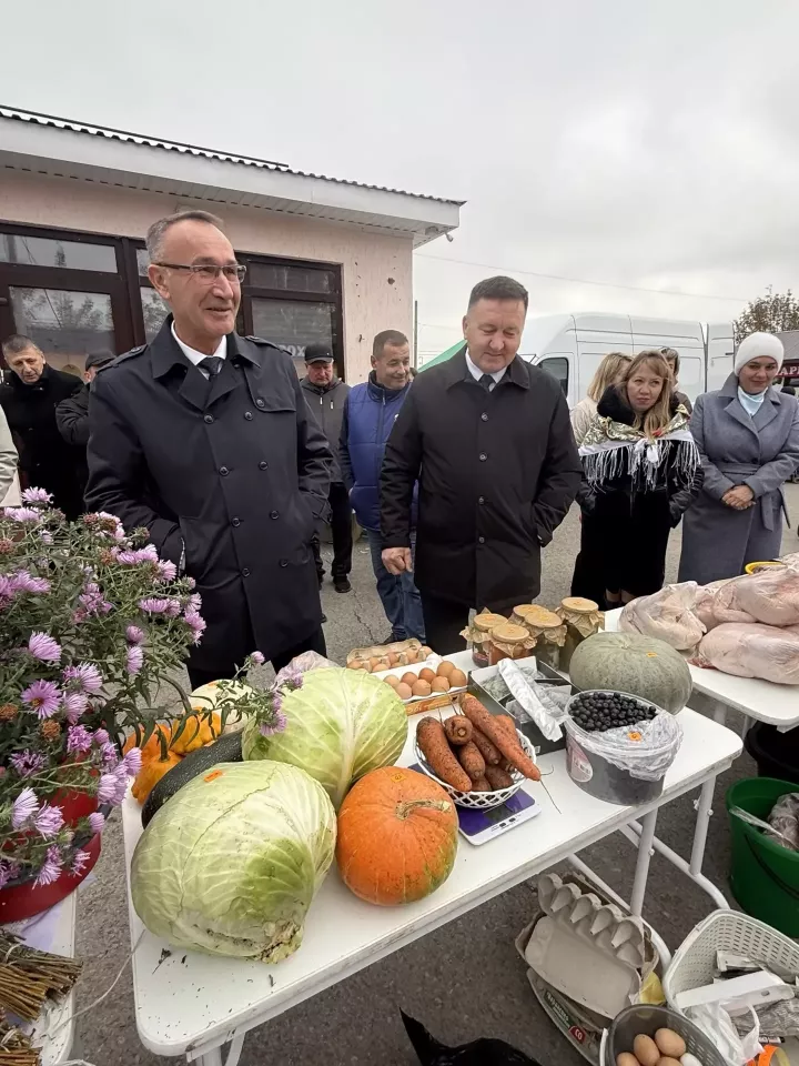 Сегодня в Ютазинском районе прошла первая осенняя ярмарка