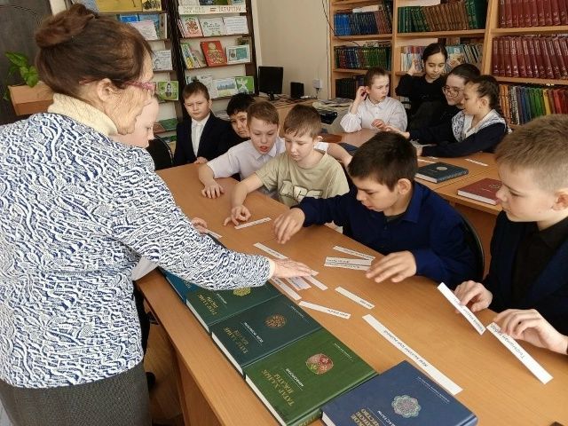 Знакомство с татарским фольклором в Ютазинской детской библиотеке