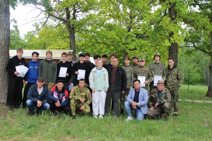 В лагере «Дубравушка» состоялись учебные сборы для старшеклассников