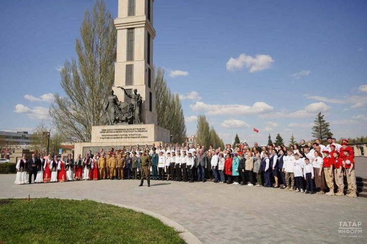 В парке Победы Казани сняли клип к 81‑й годовщине Победы