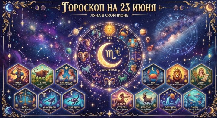 Гороскоп на 23 июня