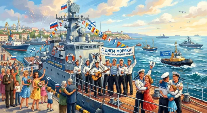 День моряка: романтика волн и труд без выходных