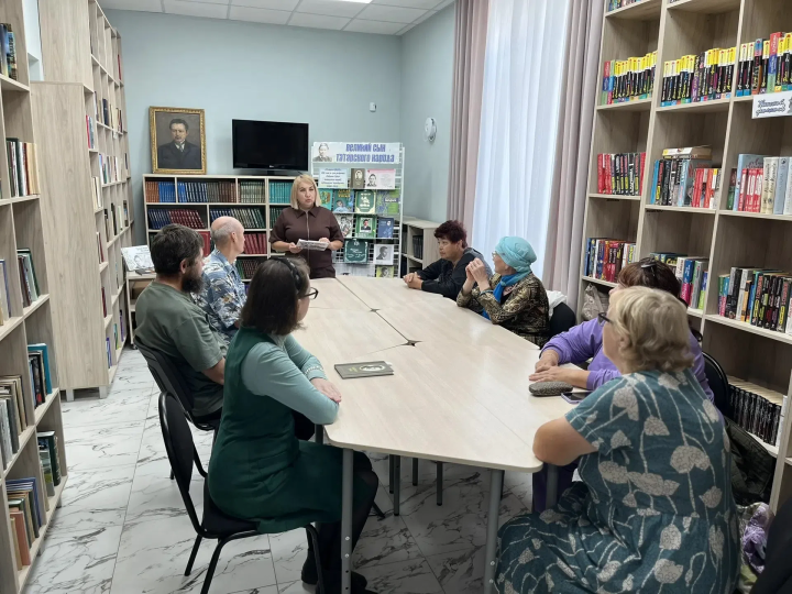 В Уруссинской центральной библиотеке прозвучали строки Тукая: встреча в рамках проекта к 140‑летию поэта